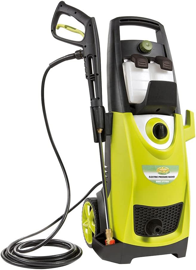Sun Joe SPX3000 Electric Pressure Washer, 2030-PSI Working Pressure, PWMA-Rated, 1.2-GPM Water Flow, Dual Onboard Soap Foam Tank