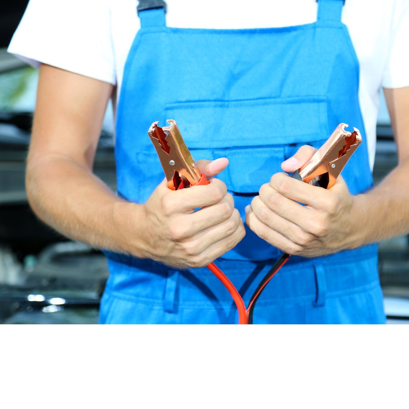 battery jump service technician